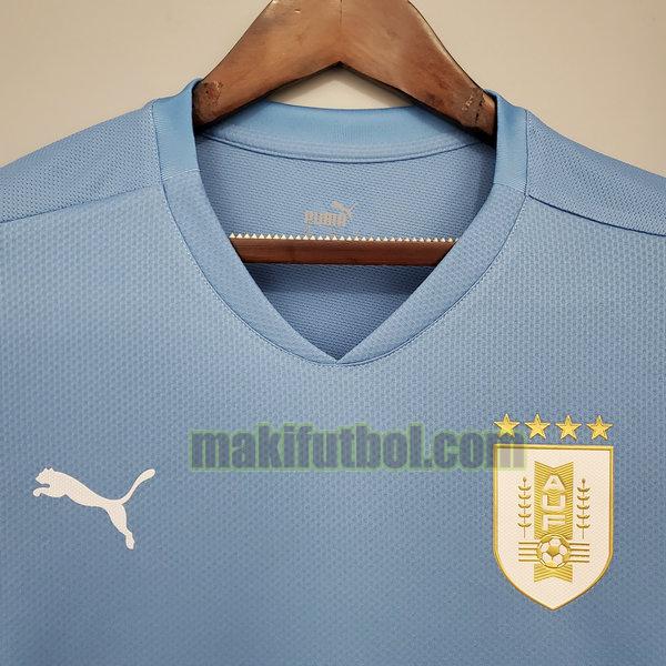 camisetas uruguay 2021 2022 primera tailandia azul