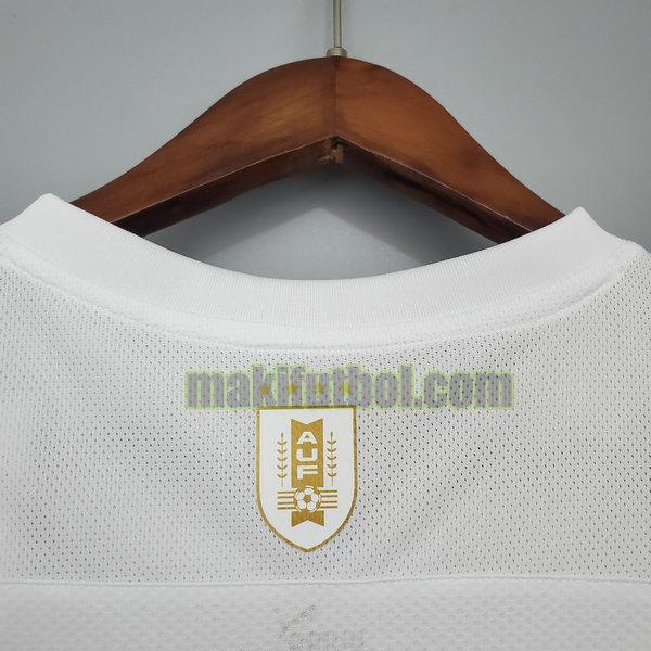 camisetas uruguay 2021 2022 segunda tailandia blanco