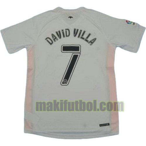 camisetas valencia 2006-2007 primera david villa 7