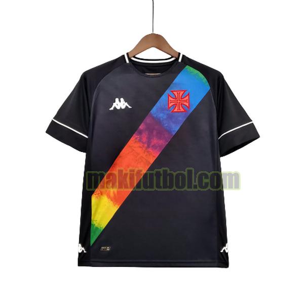 camisetas vasco da gama 2021 2022 lgbt negro