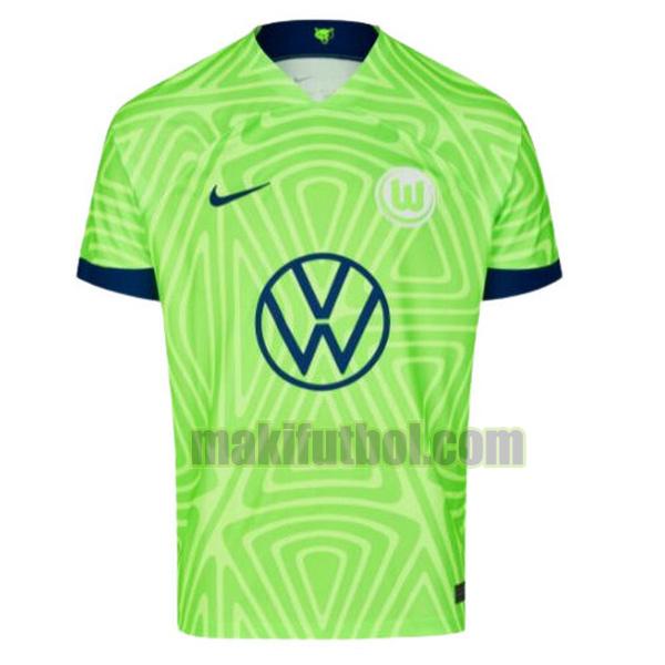 camisetas vfl wolfsburgo 2022 2023 primera tailandia verde