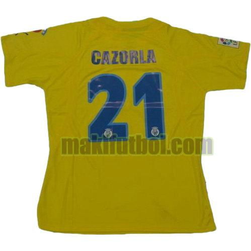 camisetas villarreal 2005-2006 primera gazorla 21
