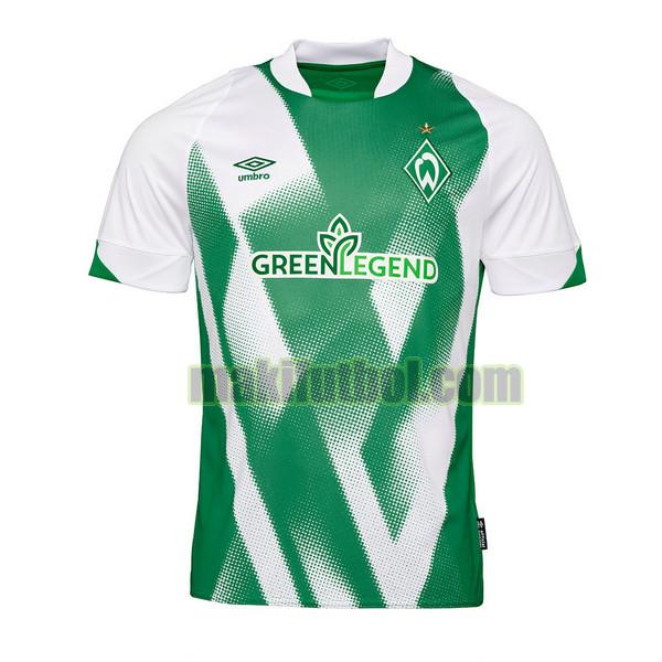 camisetas werder bremen 2022 2023 primera tailandia verde blanco