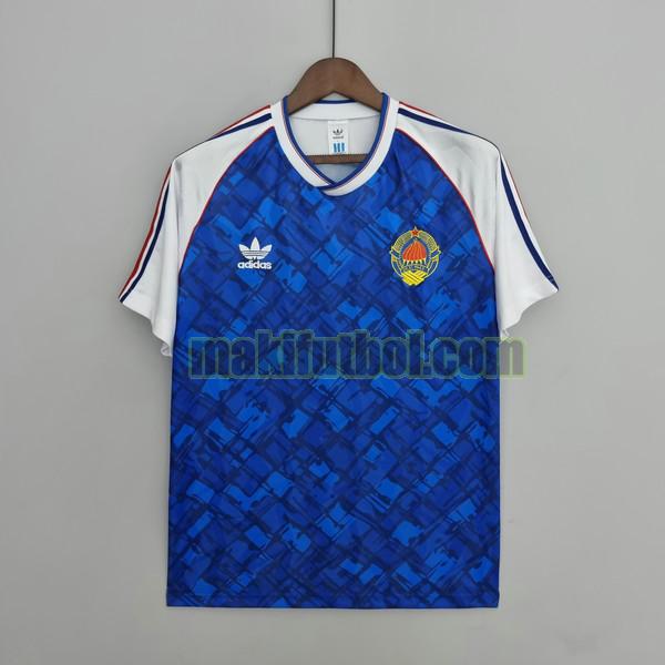 camisetas yugoslavia 1992 primera azul
