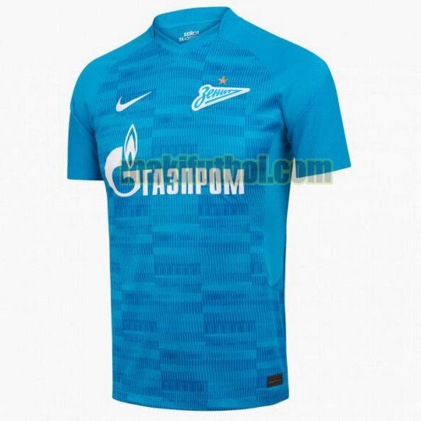 camisetas zenit st. petersburg 2021 2022 primera tailandia azul