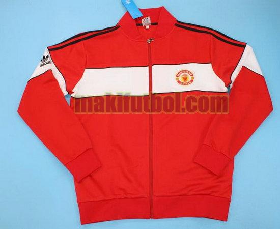 chaquetas manchester united 1984 primera rojo