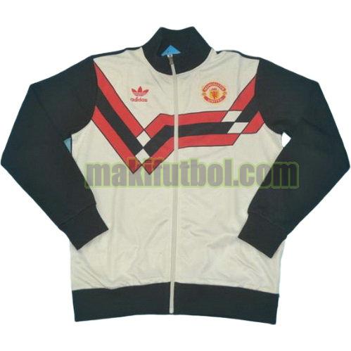 chaquetas manchester united 1990-1992 segunda blanco