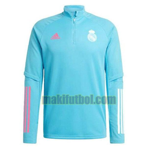 chaquets real madrid 20-21 bright cyan