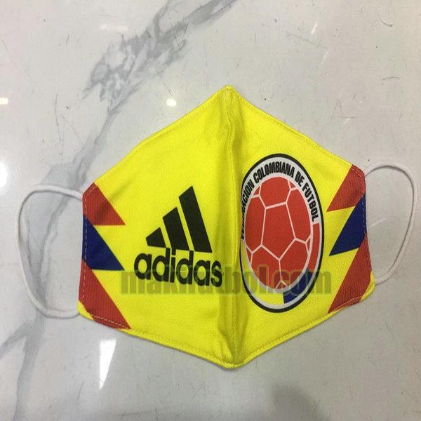 máscaras colombia 2020-2021 amarillo