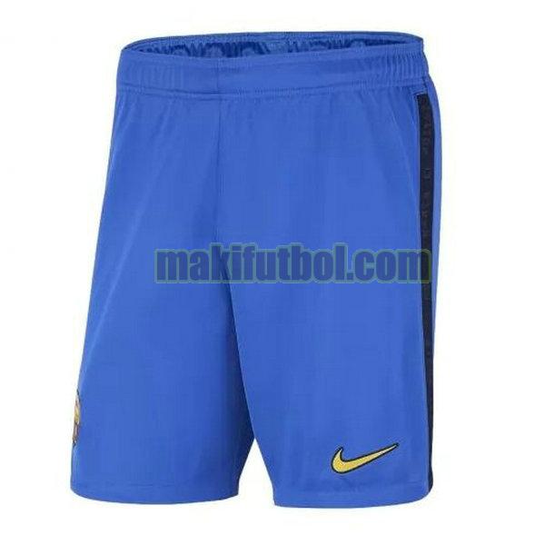 pantalones cortos barcelona 2021 2022 tercera azul rojo