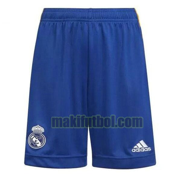 pantalones cortos real madrid 2021 2022 segunda azul